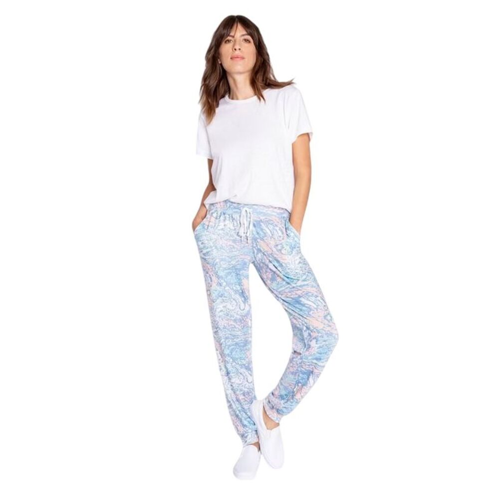 PJ Salvage Womens/Ladies Salvage Tie Dye Relaxed Fit Sweatpants / Multicolored